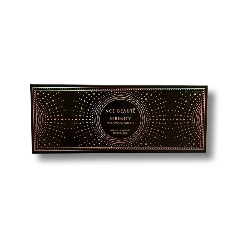 ACE BEAUTE Serenity 12 Shades Eyeshadow Palette • Limited Edition